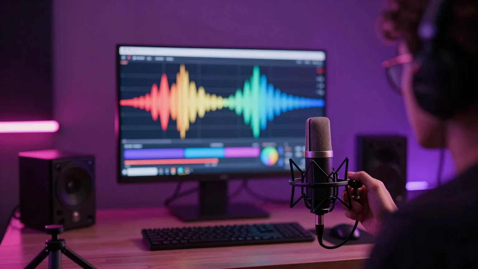 songwriter using an AI lyrics generator to shape a stronger verse and chorus draft